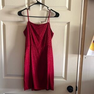Forever 21 Red High Low Dress
